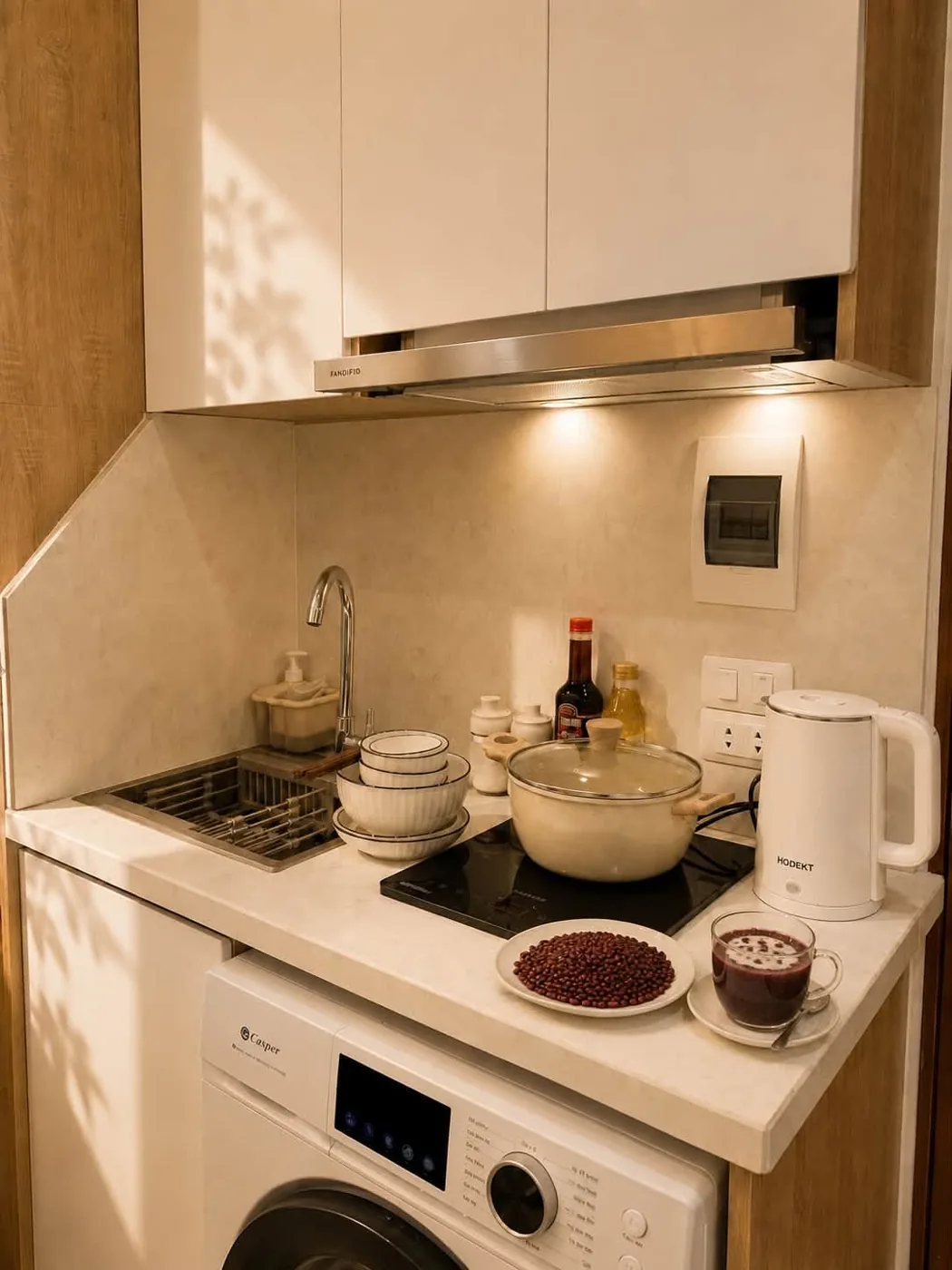 Phòng Trường Chinh 501: bếp sáng