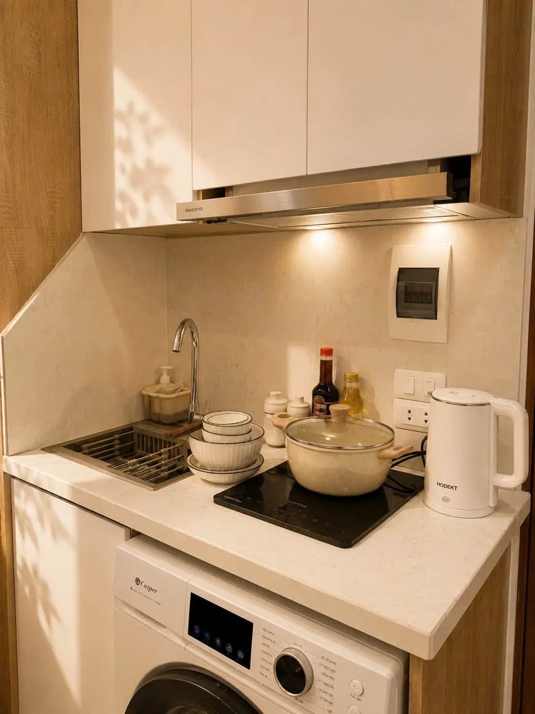 Phòng Trường Chinh 601: bếp, góc khác